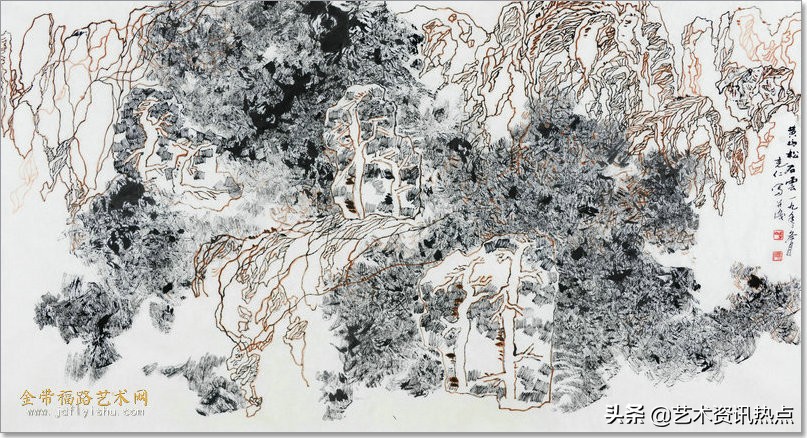 生命的纹理 心灵的气象-刘克仁先生山水画近作展