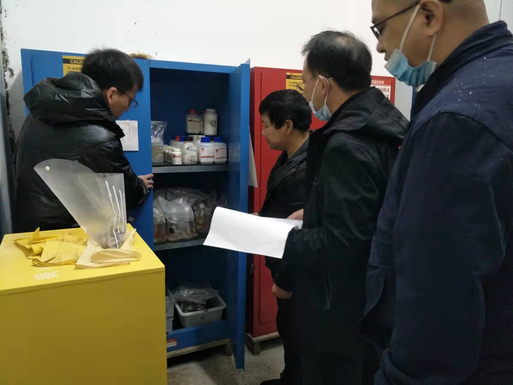 小沙江镇中心学校开展危化物品管理专项督查