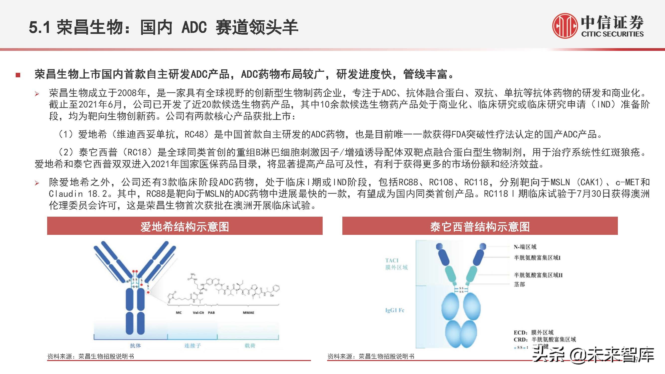 医药行业抗体偶联药物（ADC）专题研究：ADC药物领域快速发展