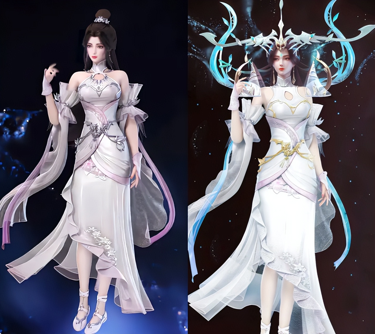 《完美世界》柳神穿上月婵的服装，不愧是绝世大美人!-哪边嗨