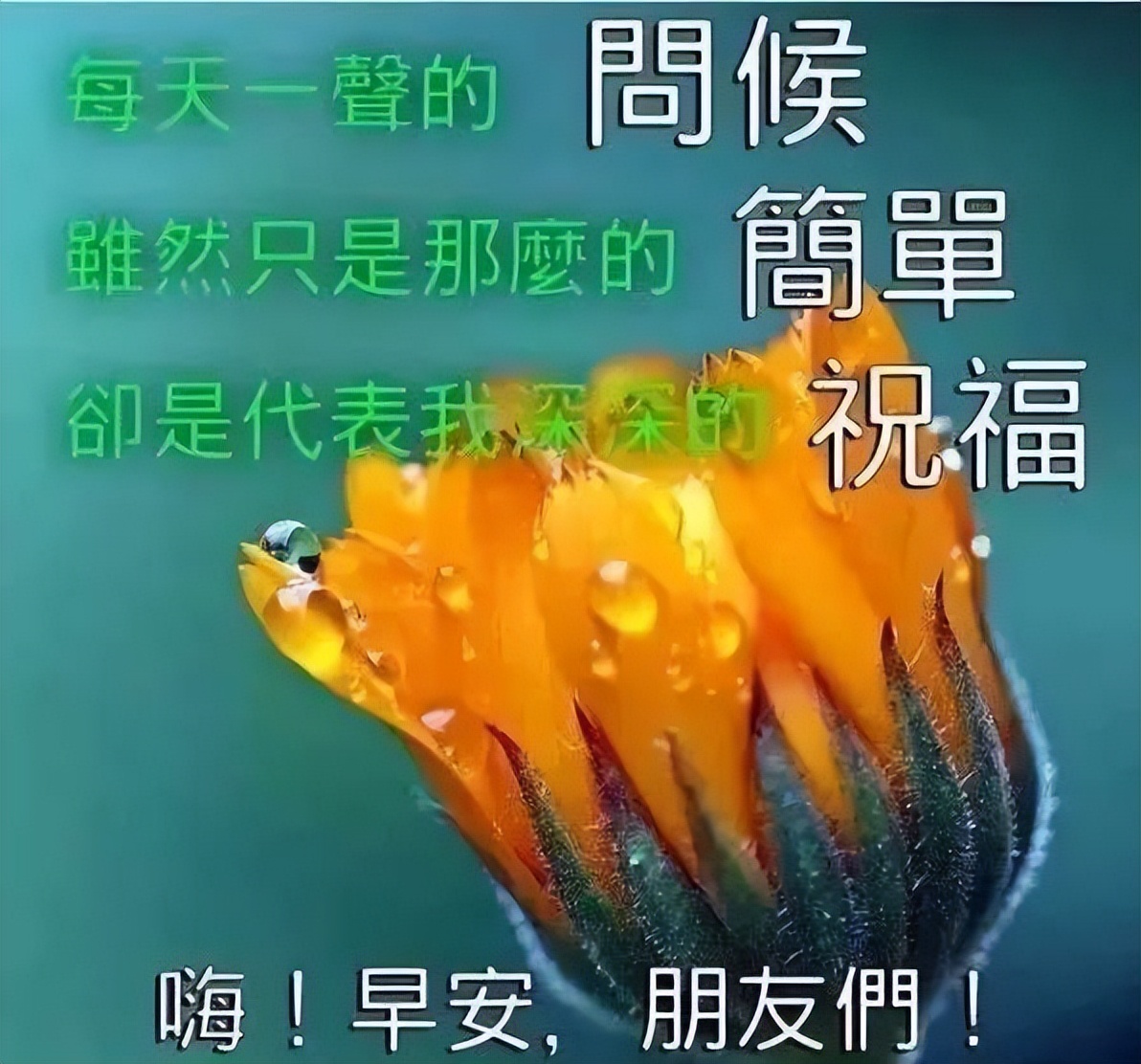 五月微信群发早上好问候亲友短句，周二早安，吉祥如意、健康快乐图片