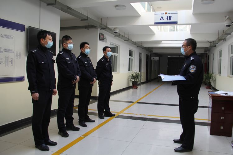 “疫”在前 警不退 严把“四道关口”丨韩城公安精准做好公安监管场所疫情防控工作