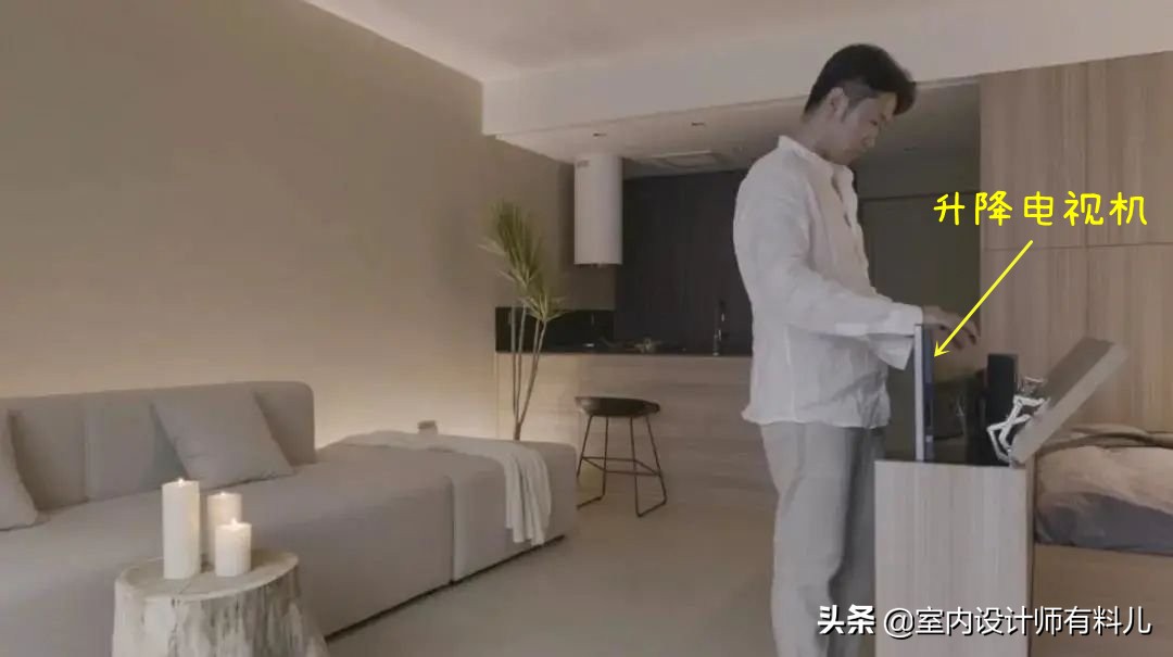 小户型中的天花板，38㎡的蜗居藏下所有，做到了极致，晒晒