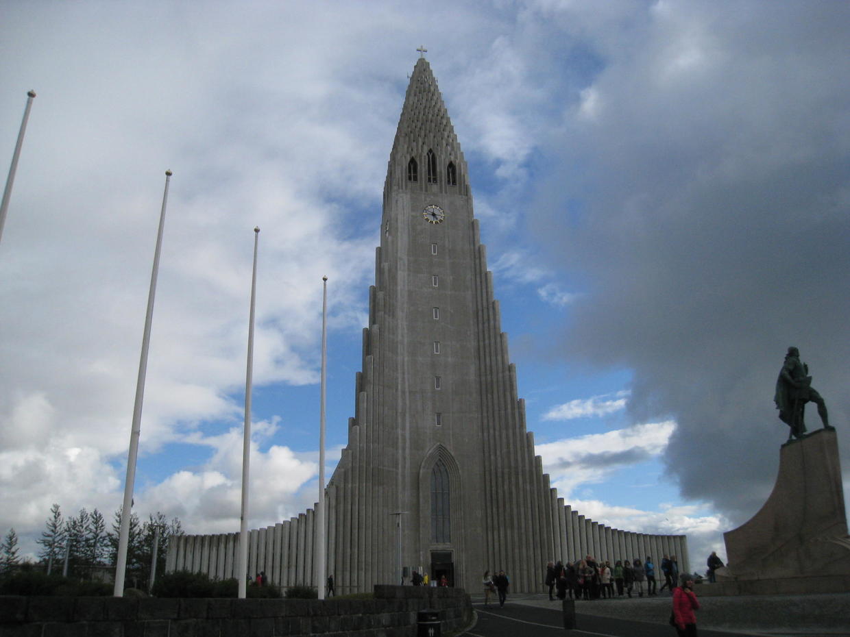 冰岛首都地标，哈尔格林姆斯大教堂