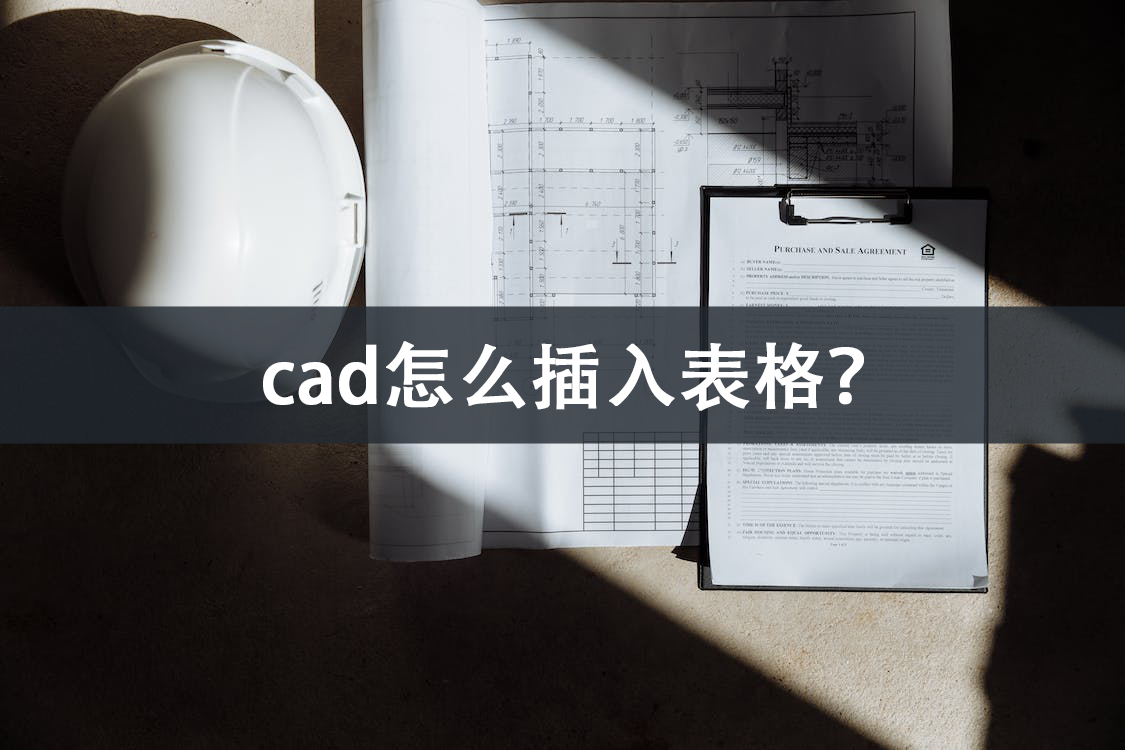 cad怎么插入表格(excel怎么插入cad)