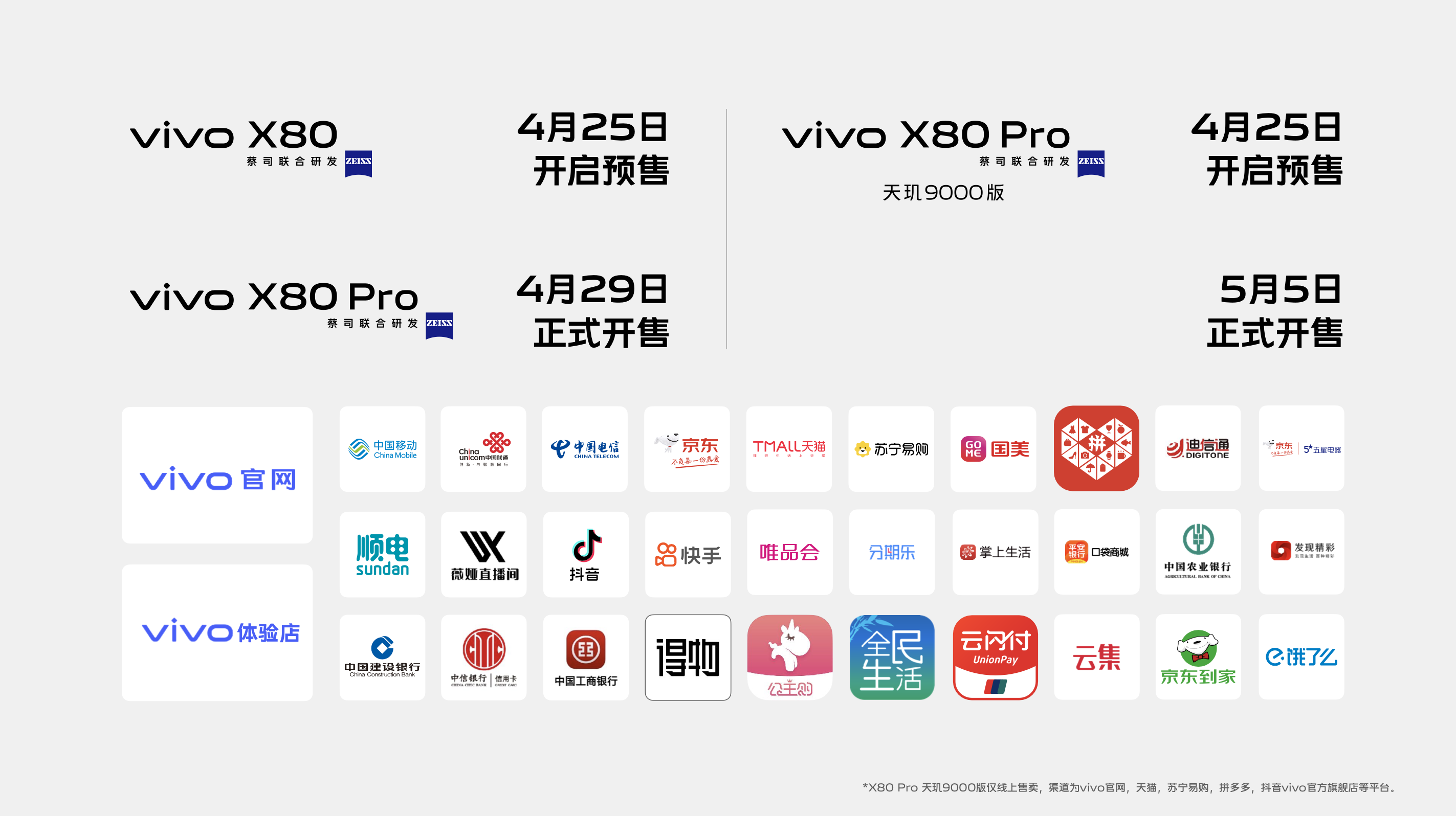 蔡司影像，超越所见 巅峰旗舰vivo X80系列正式发布