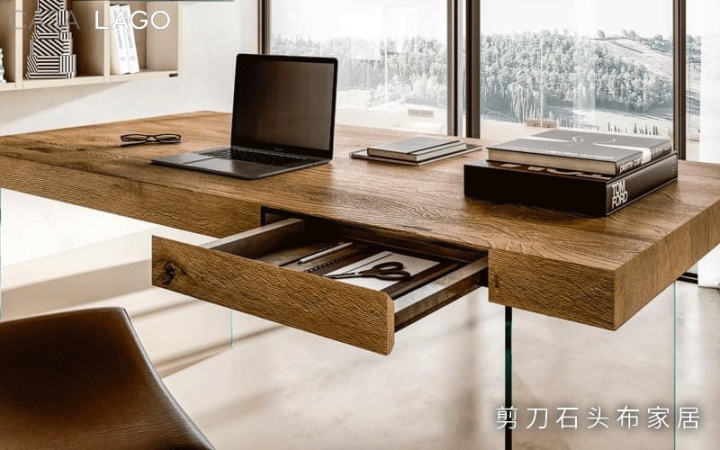 3个意大利进口家具品牌，3款极简风书桌设计，居家办公神器