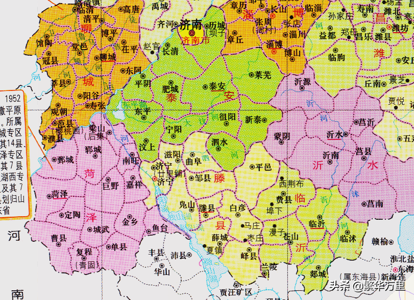 山东省的区划变动，16个地级市之一，济宁市为何有11个区县？