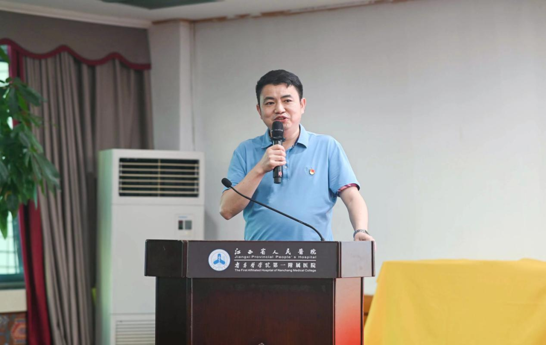江西省人民医院肿瘤科举办“向党的生日献礼”主题演讲比赛