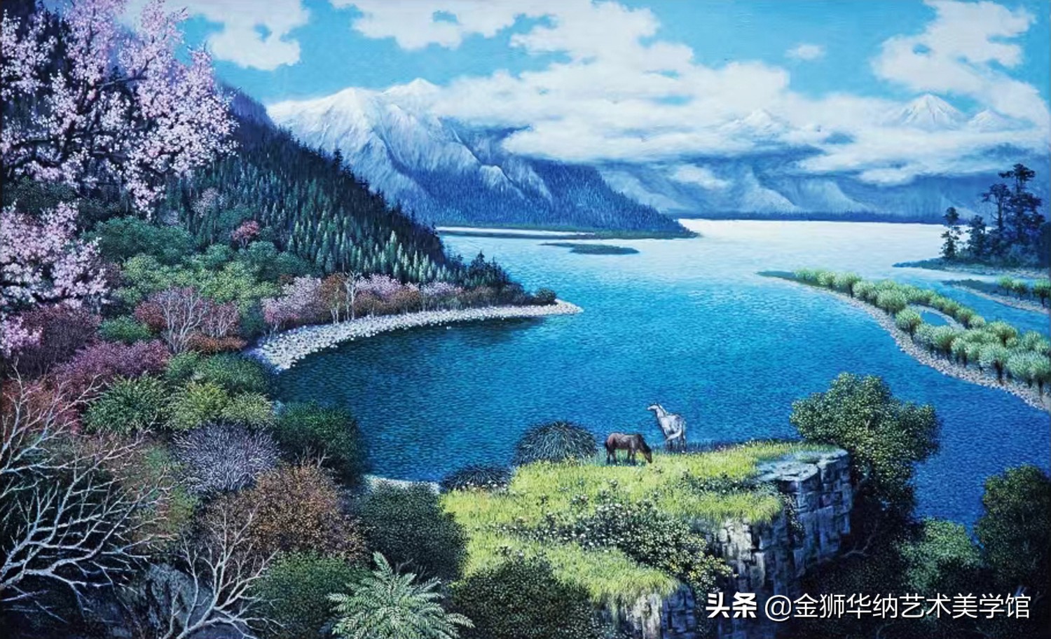 画家蔡文杰先生艺术简介及优秀作品欣赏