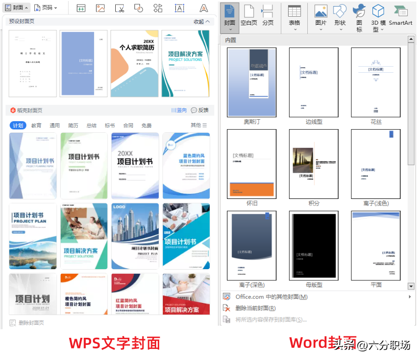 给WPS文字和Word文档设置封面和封底-给wps文字和word文档设置封面和封底