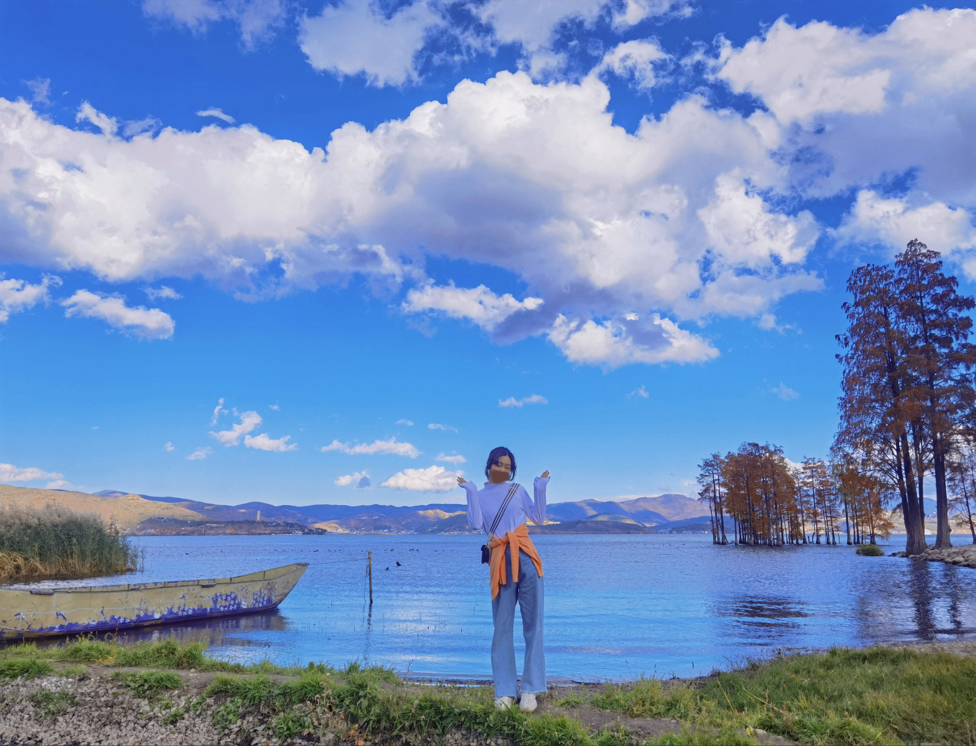 龙龛码头,距离大理古城5公里左右的小村落,这儿游客不多但是风景却