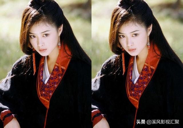 03版天龙八部颜值有多高？16岁的刘亦菲绝美，刘涛的阿朱是白月光