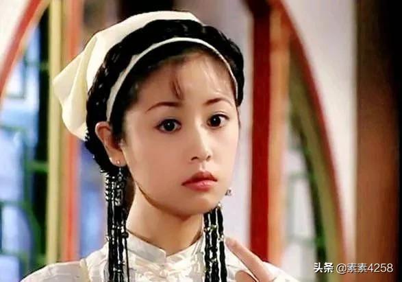 年轻时的林心如，灵气逼人，像画里走出来一样