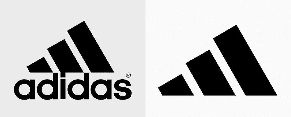 阿迪达斯时隔30年更改了logo，网民：像wifi信号一样