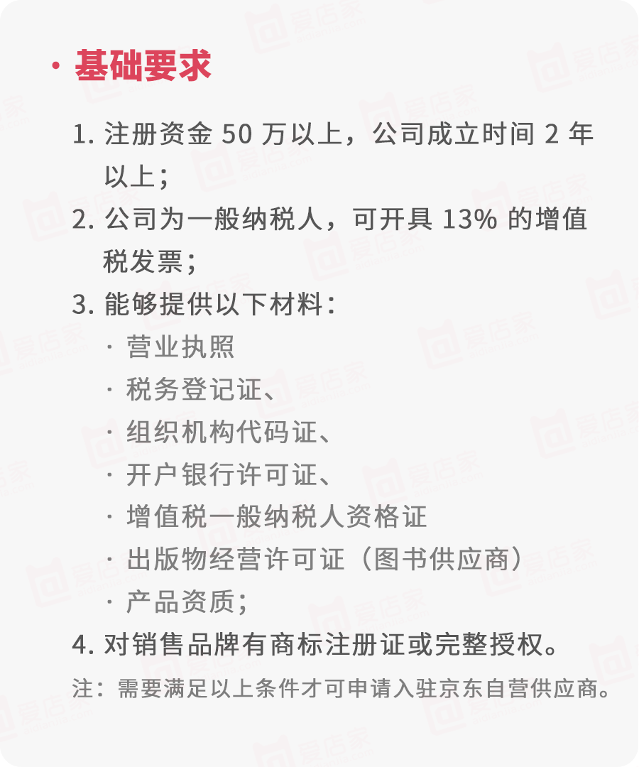 京东自营店怎么申请入驻？2022京东入驻条件及费用有哪些？