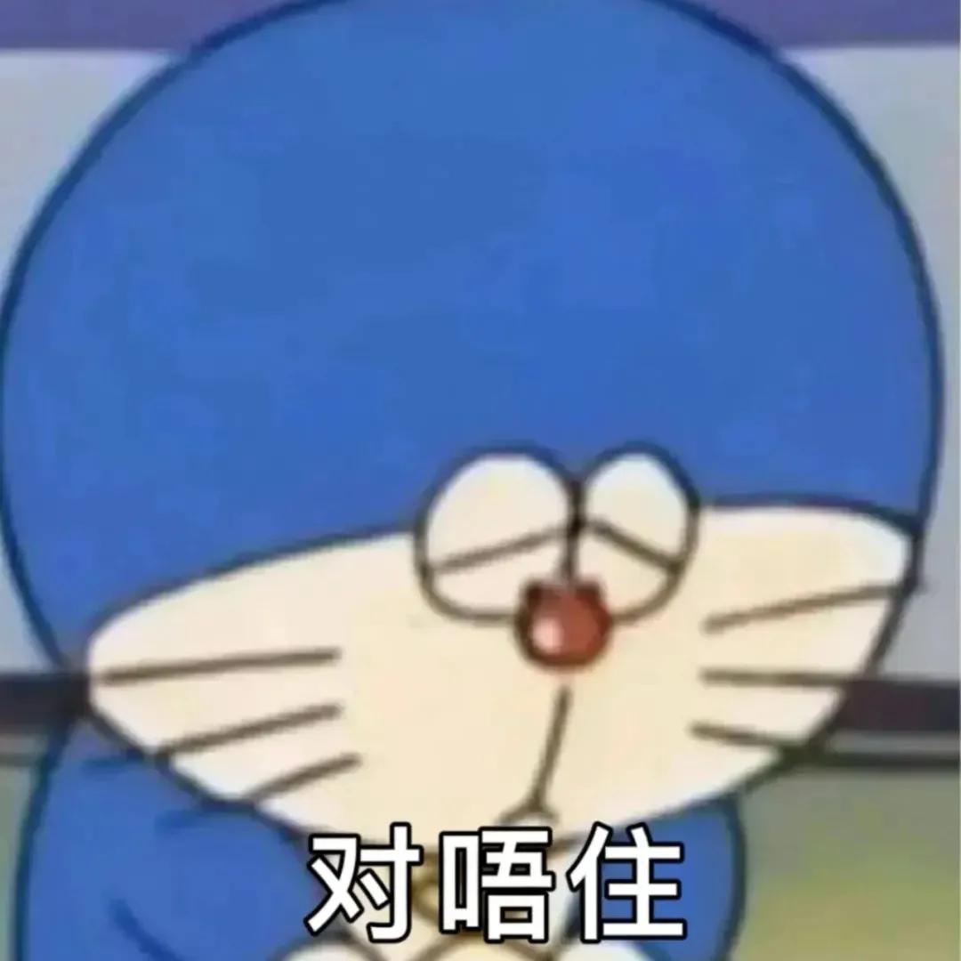 可爱表情包  我不听我不听