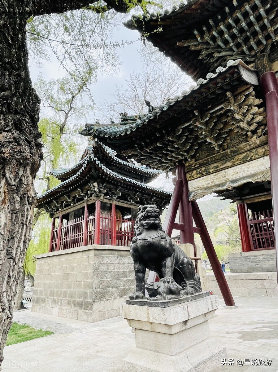 山西导游词讲解:深度讲述晋祠"对越坊"及"九九钟"的传说故事