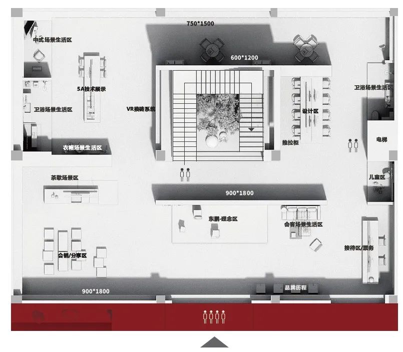 空间功能与人居审美的“再升级”｜欧洲杯买球网瓷砖2022年优秀店面第6期