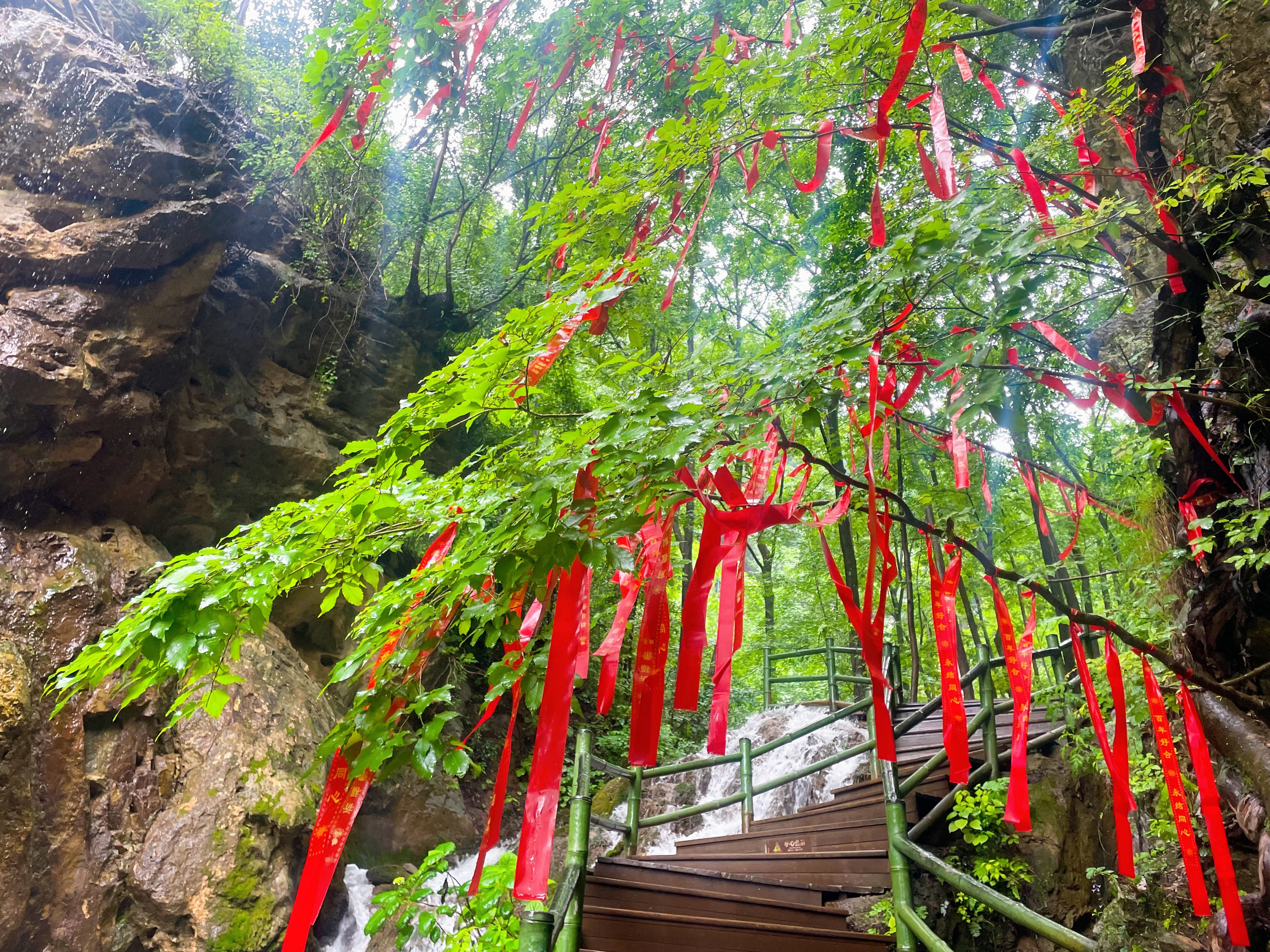 河南人请注意：洛阳藏着一个避暑景点，一道夏天就火爆，瀑布超多