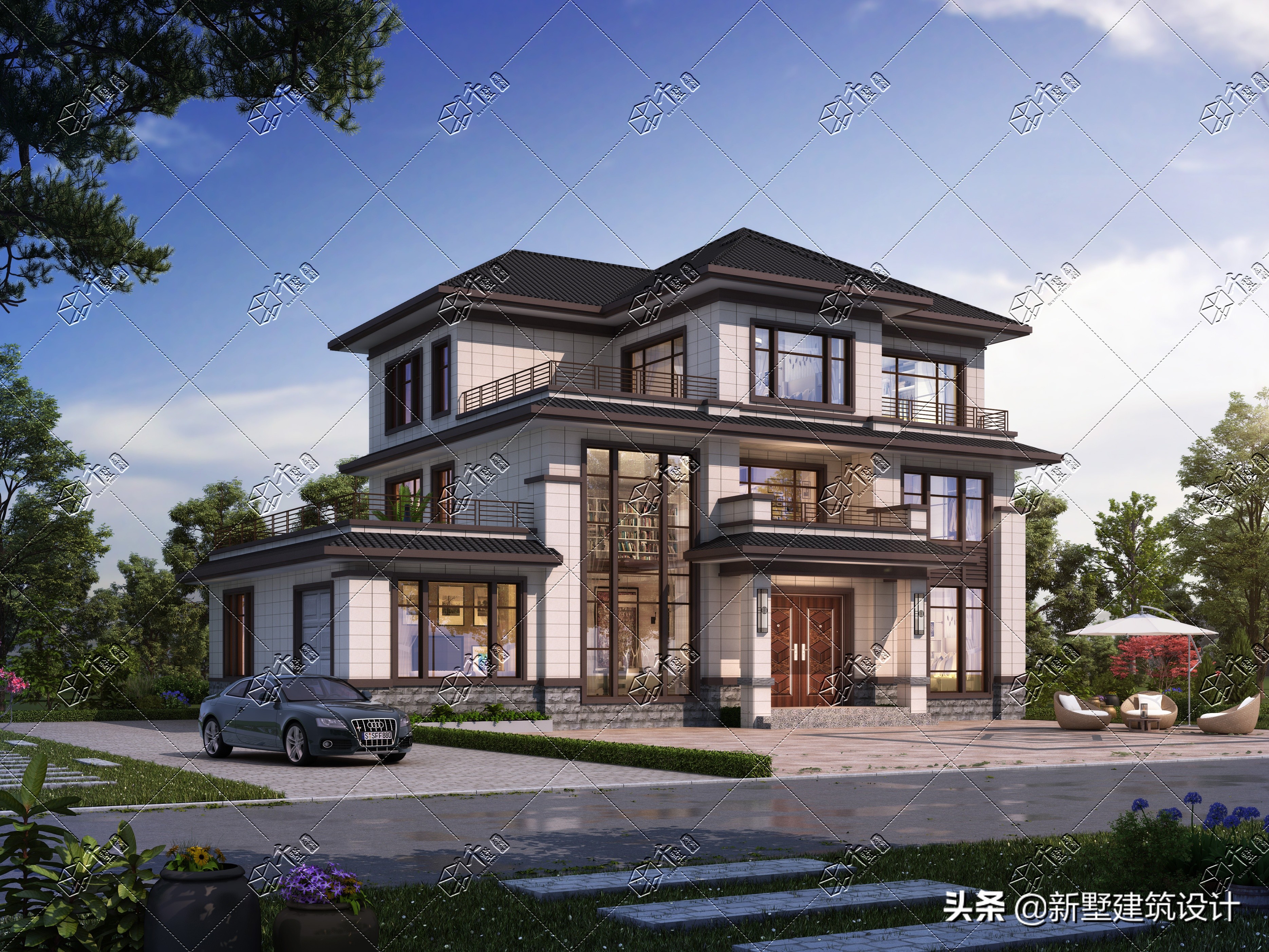 十款农村自建房带土灶间，带车库，储物间，来看看你到底喜欢哪款
