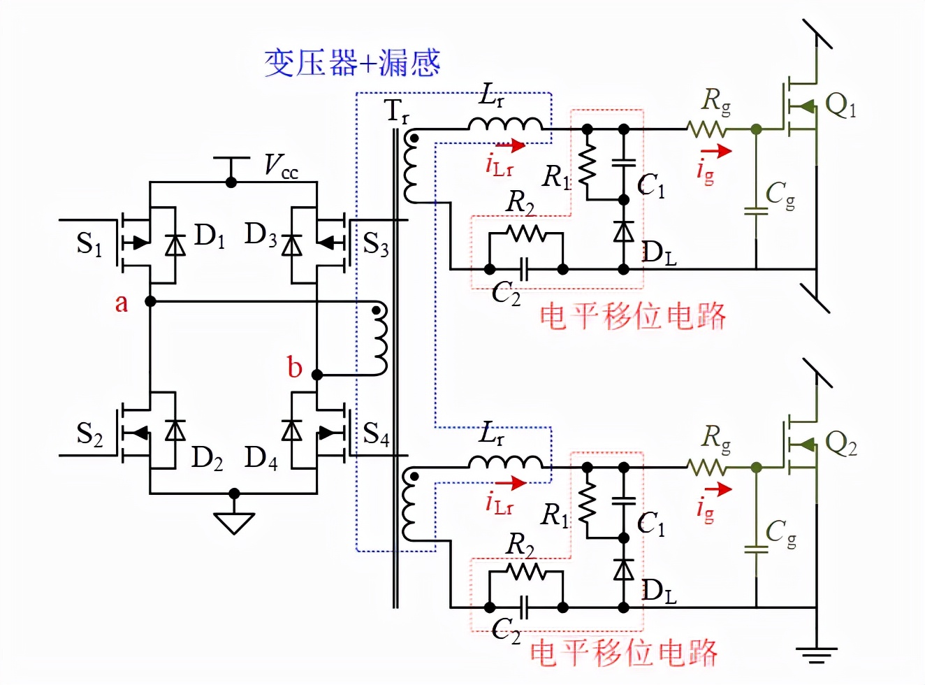 哈工大科研团队提出新型的非对称双路同步谐振栅极驱动电路