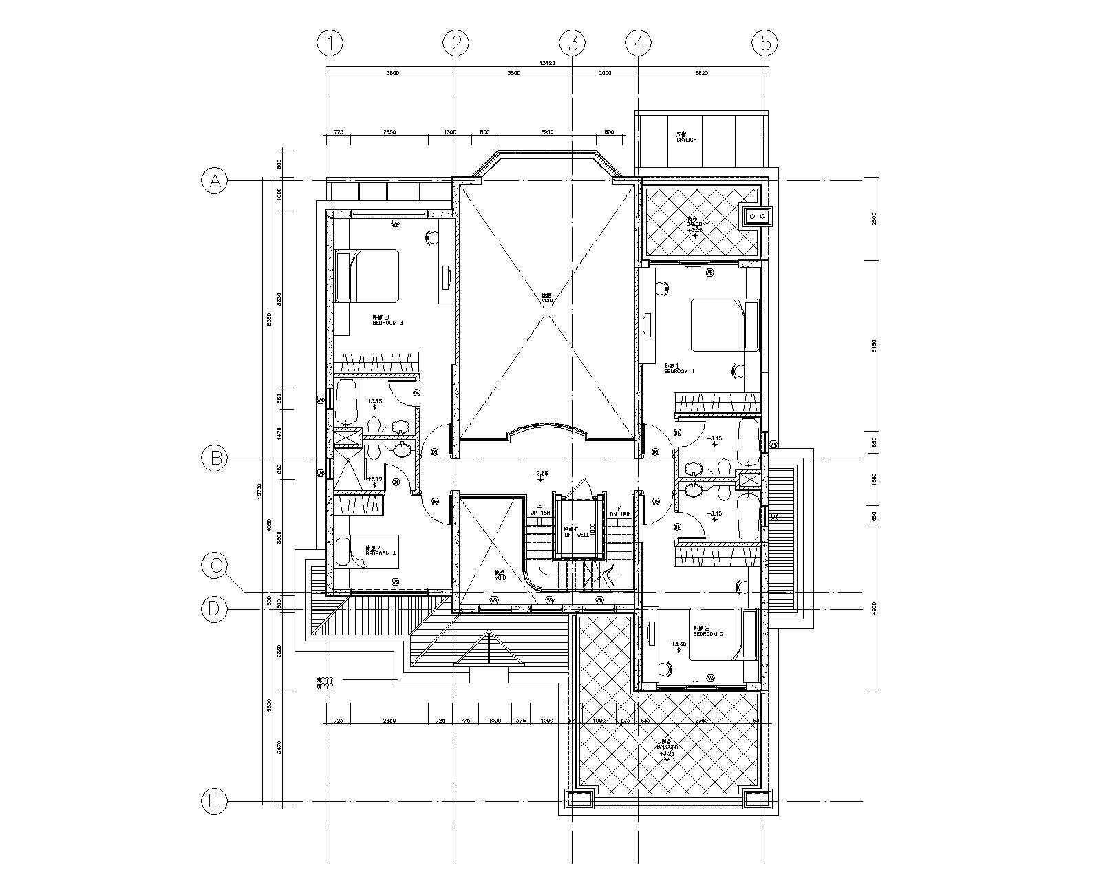 三层自建别墅设计方案，总建筑面积471㎡，体现品质舒适生活