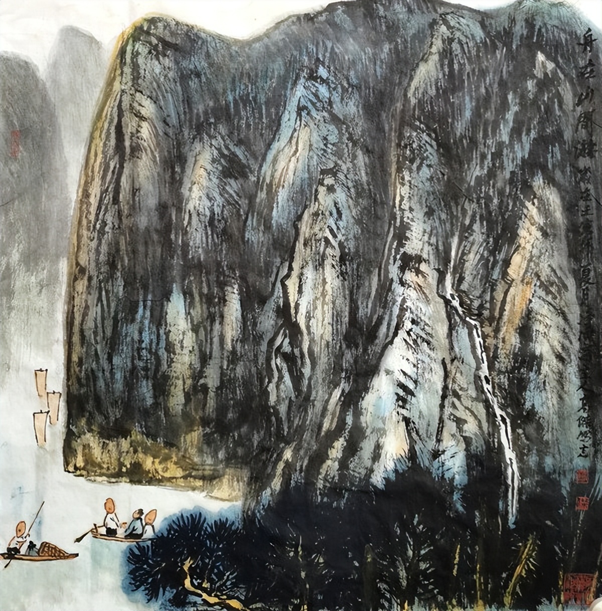 笔墨丹青——著名山水画家高杰作品欣赏