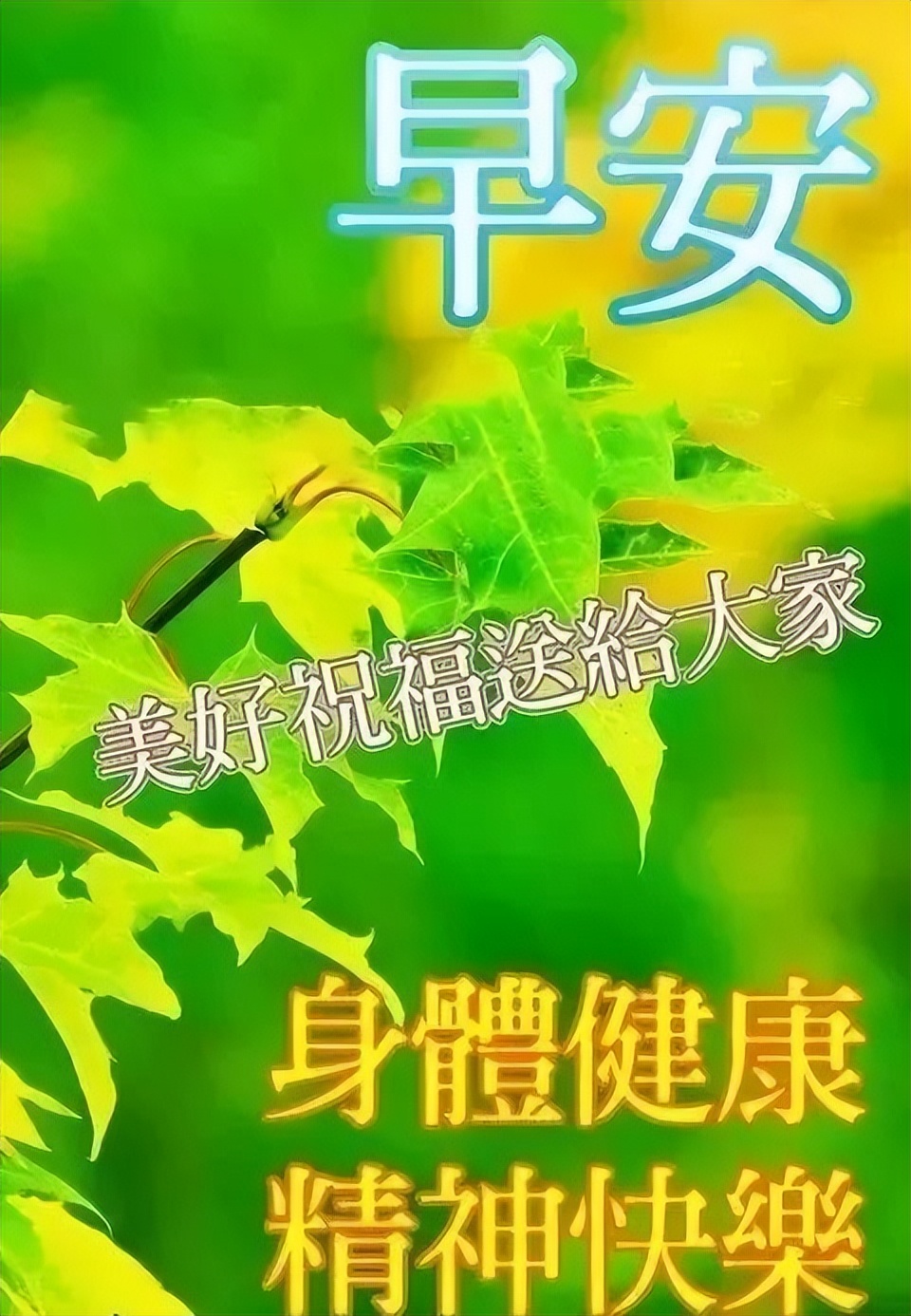 周一早上正能量问候表情图片大全 祝大家幸福满满、喜事多多图片
