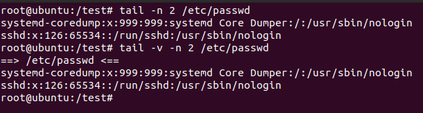 Linux命令學習——tail命令