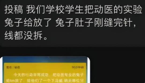 高校学生“大发善心”，将试验样本悄悄放生，发文炫耀遭怒怼