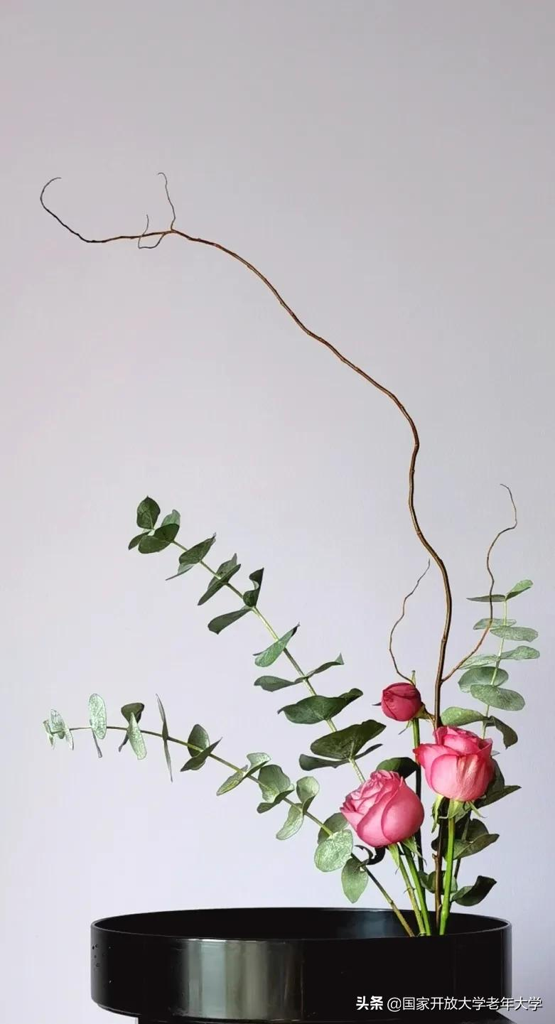 在校园·良作 | 不仅是艺术，更是生活！——《插花初级班》师生作品