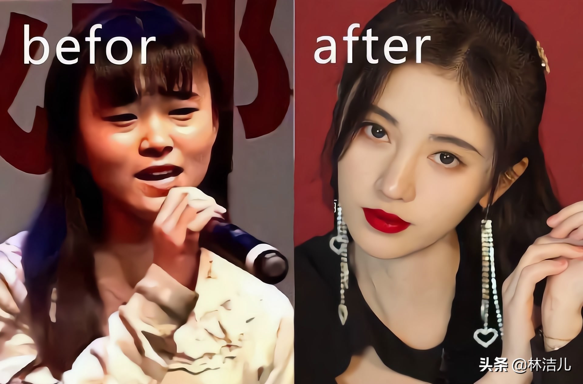 鞠婧祎又换风格，齐刘海+公主切变身“漫撕脸”，换刘海如换脸啊