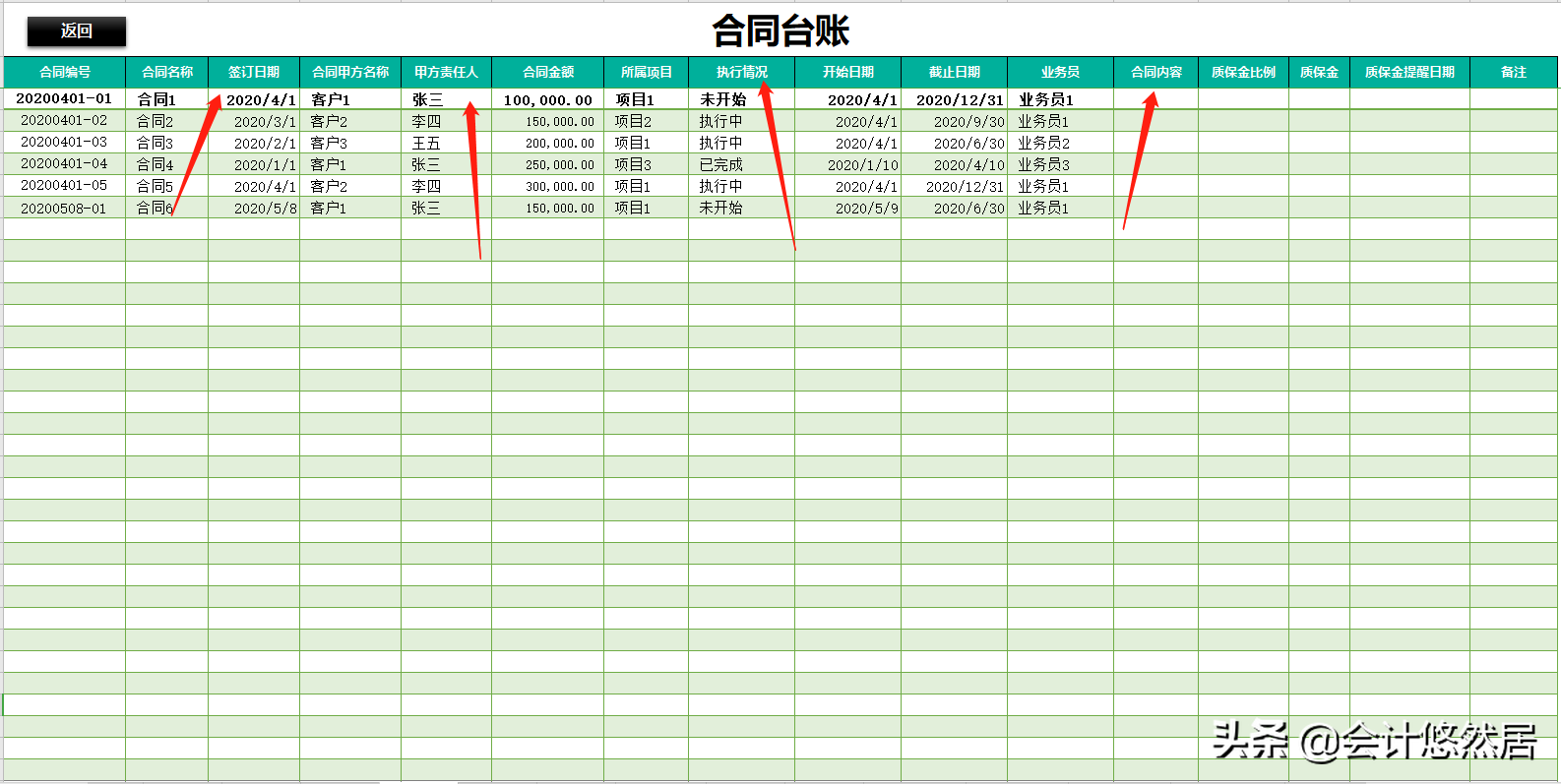 合同管理一团乱麻！熬夜编的合同管理系统，含开票，收款查询，赞