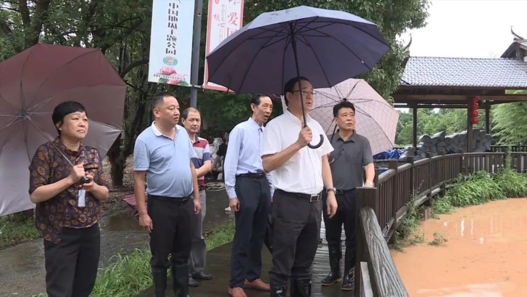 「防災減災」市人大常委會領導來蓮調研督導防汛工作