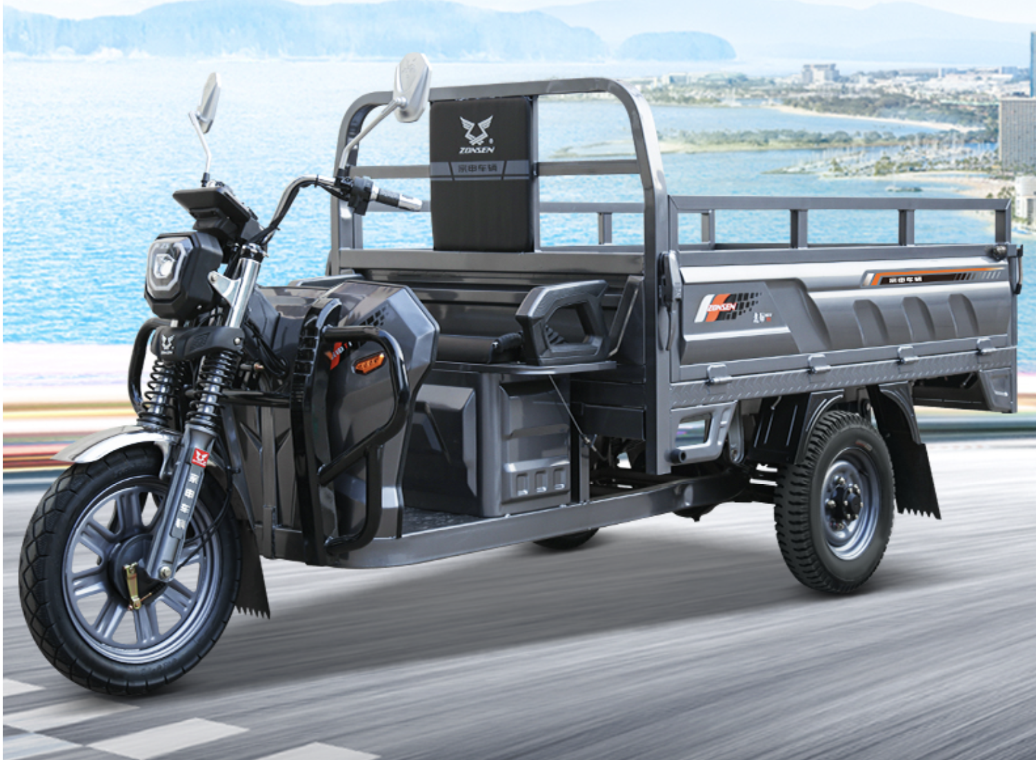 2款三轮摩托车,最大可载重1800斤,做工扎实,持久耐用 - 114货源网