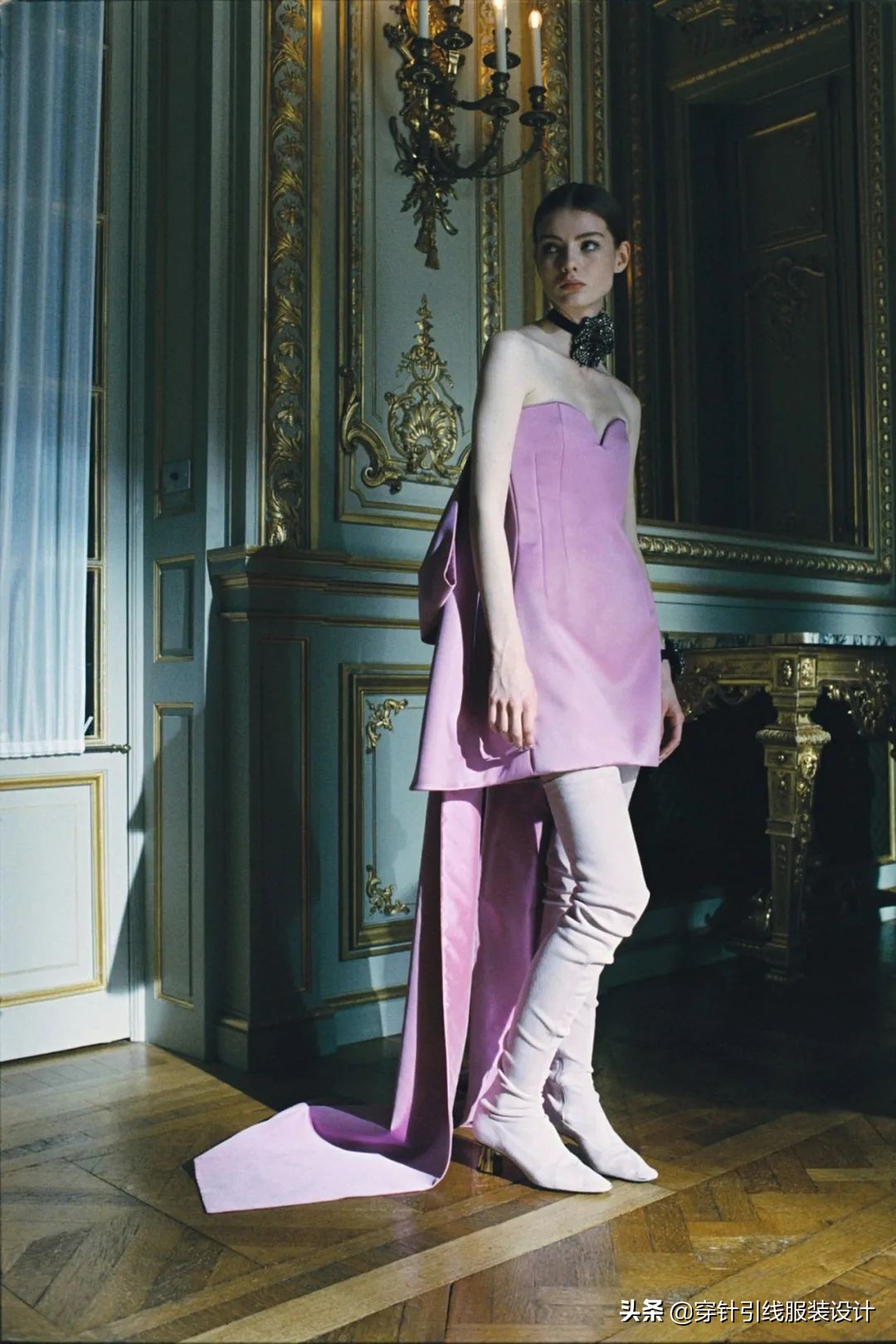 晚礼服走秀晚礼服走秀怎么摆造型