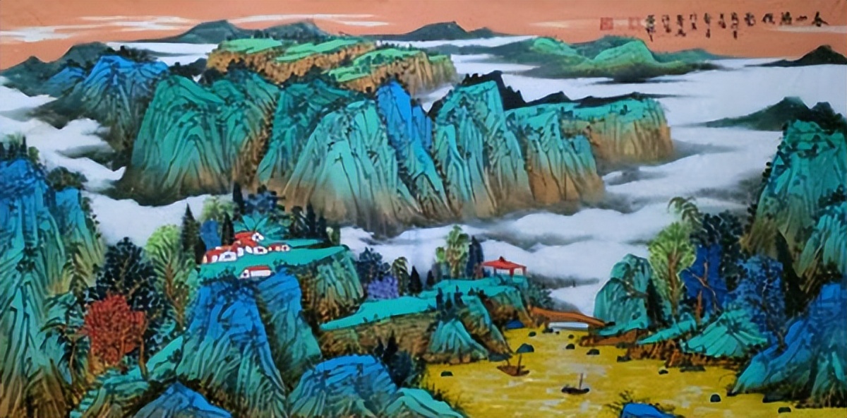 当代著名画家马治富作品欣赏