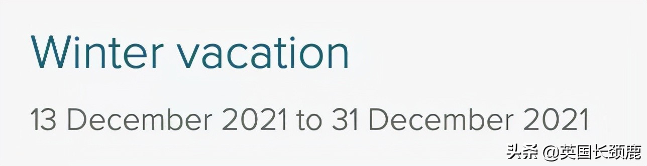 英国大学寒假长度排名：最长放假45天？这什么神仙学校