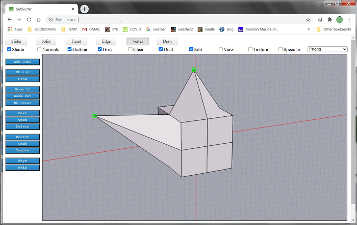 JavaScript實戰3D建模軟件開發
