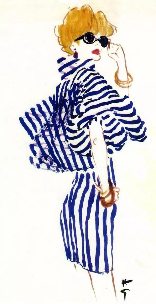 时尚插画大师之一René Gruau