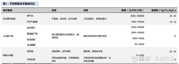 氢能系列之二：制氢环节看两头