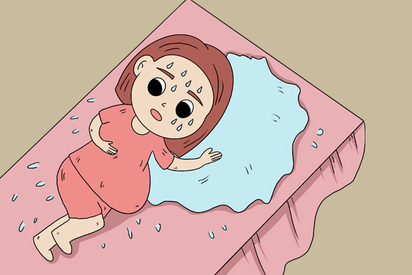 头上一直冒汗,不一定是热的,是身体哪里出了问题?