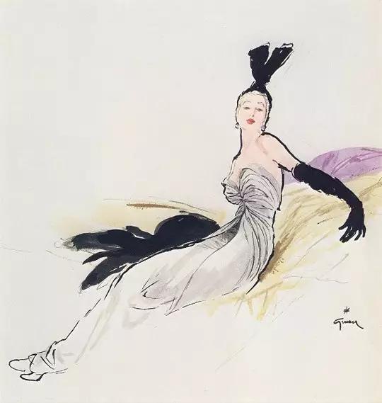 时尚插画大师之一René Gruau