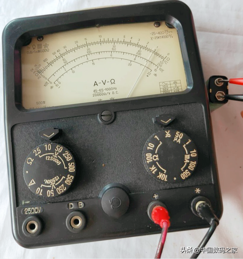 指針萬(wàn)用表小科普，基本功能和使用方法