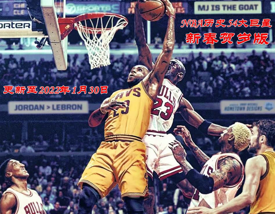 nba人物有哪些名字(NBA历史54大巨星！（2022新春贺岁版）)