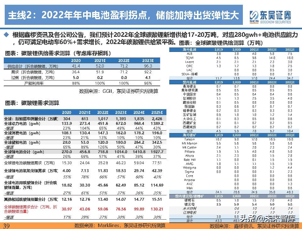 电动车行业深度研究及2022年度策略报告：万紫千红总是春