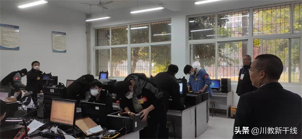 努力先让自己发光——四川省商贸学校备战德阳市中职技能大赛纪实