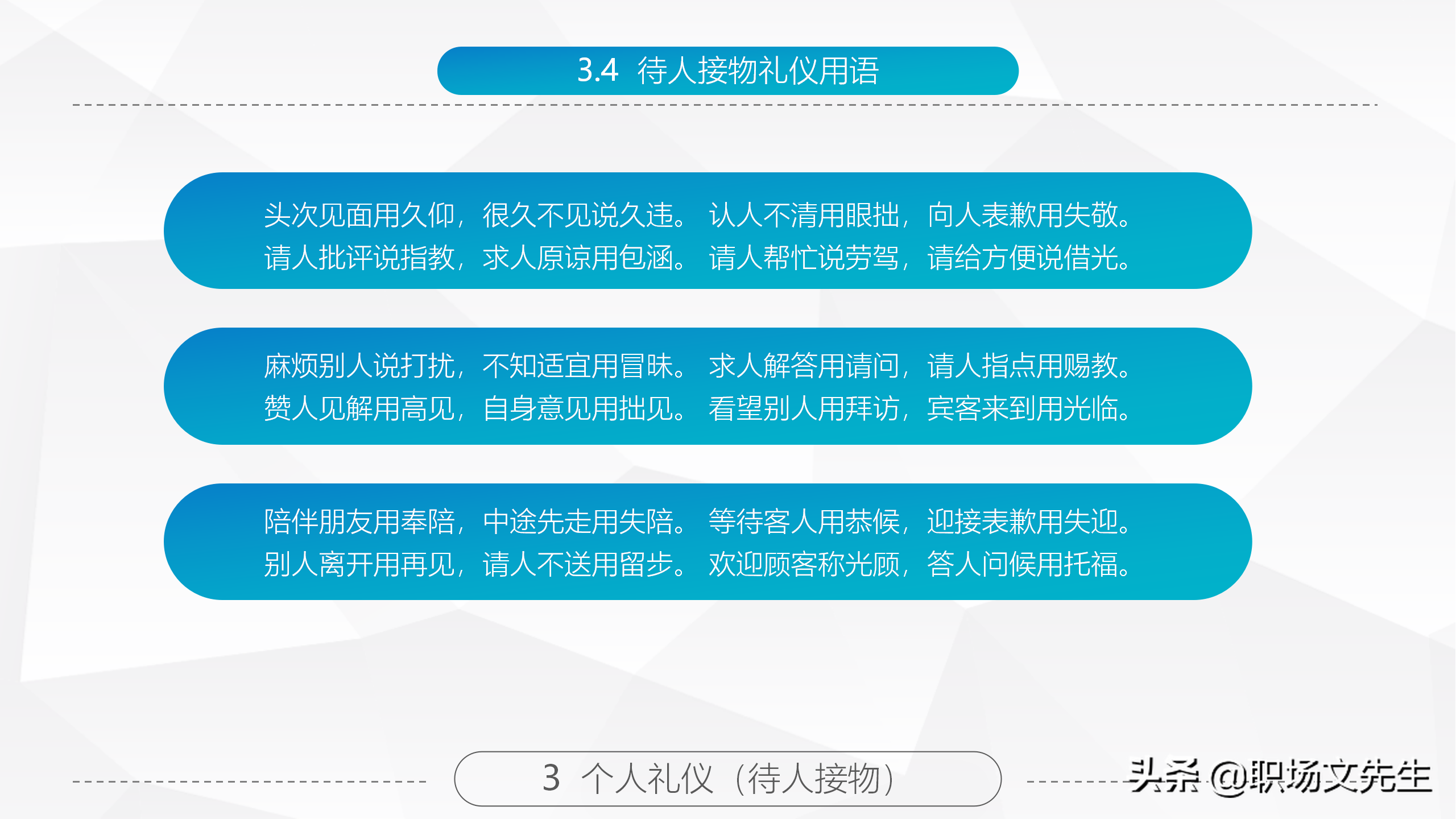 商务礼仪基本原则，84页精美全面商务礼仪常识，拿来直接培训员工
