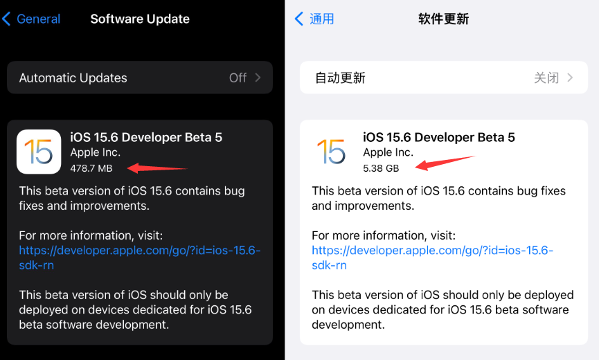 iOS 15.6 beta 5 已发布，它更新什么？